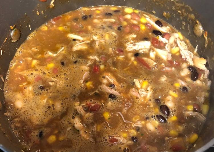 Recipe of Super Quick Homemade Chicken Enchilada Soup