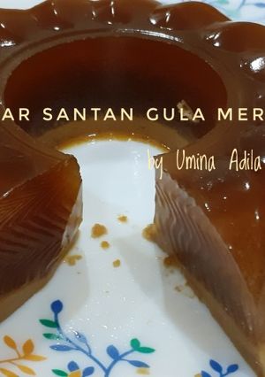 Foto resep Agar Santan Gula Aren (khas Sumatra Barat)