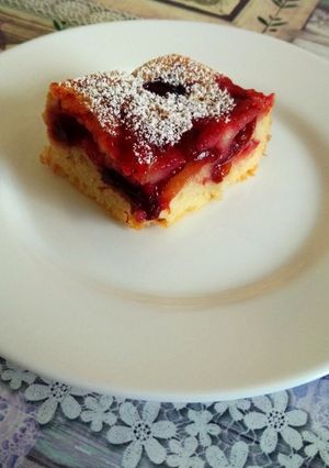 Szilvás pite recept fotója