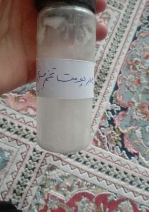 عکسی از دستور پودر پوست تخم مرغ(بمب کلسیم)