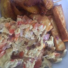 A picture of Fried Srambled Egg.