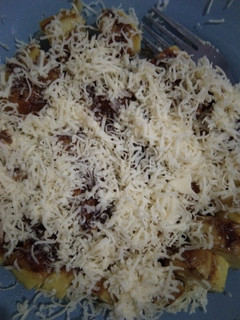 Foto resep Pisang bakar keju coklat