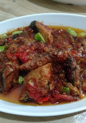 Foto resep Tumis Pindang Pete Pedas