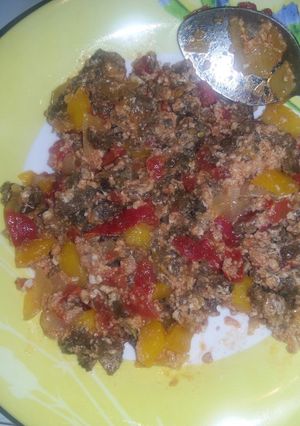عکسی از دستور کوبیده دلمه ای