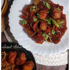 Foto di চিলি চিকেন(Chilli chicken recipe in Bengali)