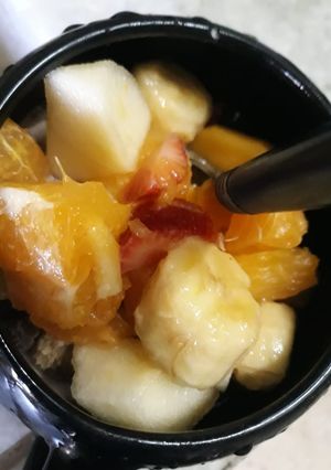 Una foto de Ensalada de frutas