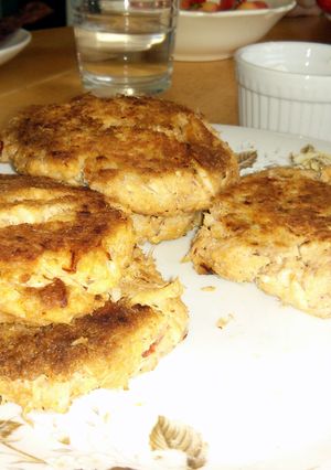 A picture of Paleo Crab Cakes.