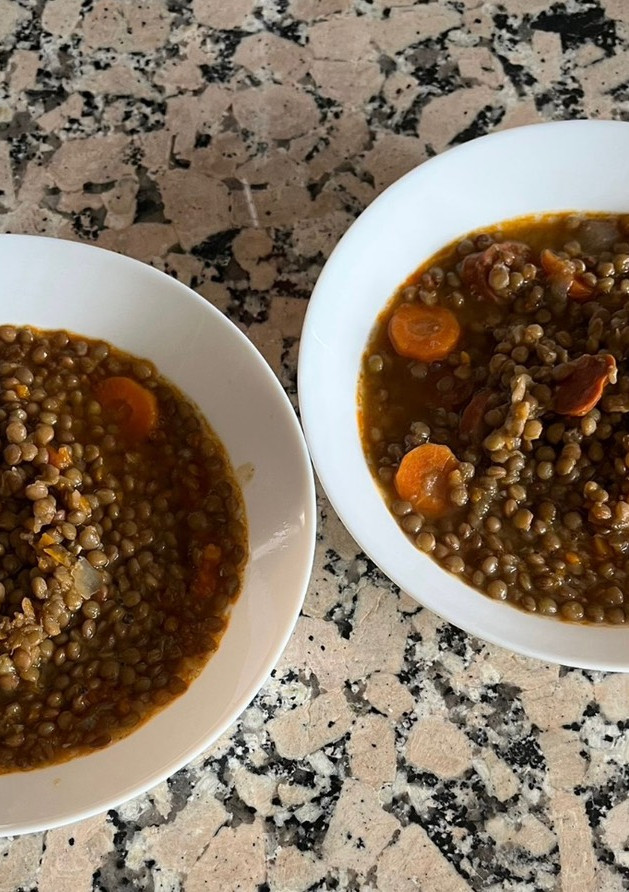 Una foto de Lentejas rápidas Clickchef