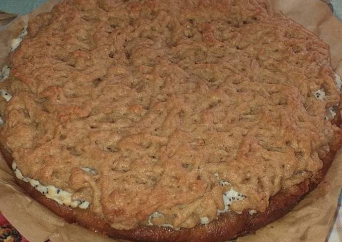 Австрийский маково-ореховый пирог (без муки). Рецепт приготовления