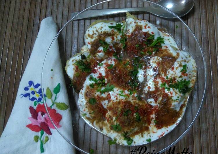 Step-by-Step Guide to Prepare Any-night-of-the-week Green Mung dal Dahi Vada