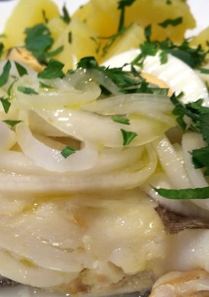 Una foto de Bacalao al horno a la portuguesa (videoreceta)