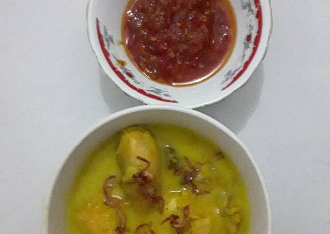 Opor ayam tahu