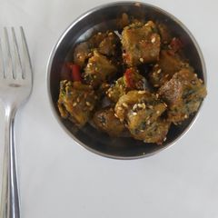 A picture of Jowar Gatte.