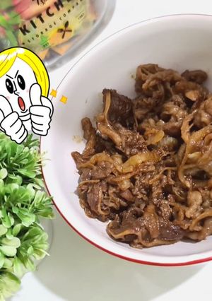 Foto resep Beef Teriyaki Ala Hokben Super Easy