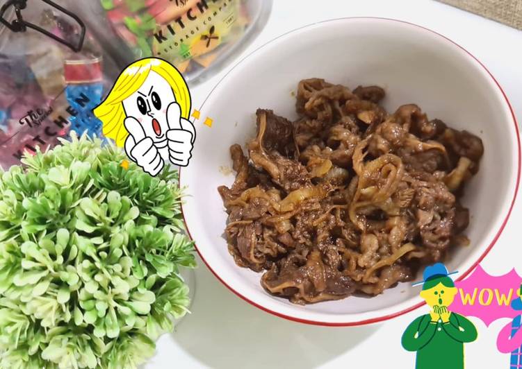 Beef Teriyaki Ala Hokben Super Easy