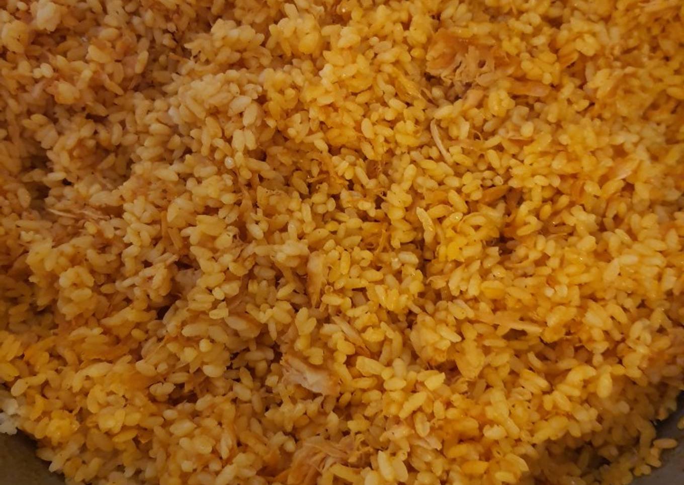 Arroz Guisado (pollo enlatado)