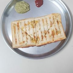 Rava, Oats Masala Sandwich A picture of Rava, Oats Masala Sandwich.