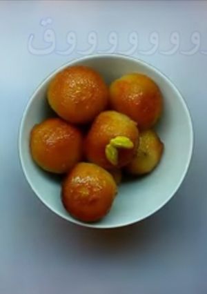 صورة لوصفة زلابية بالعسل