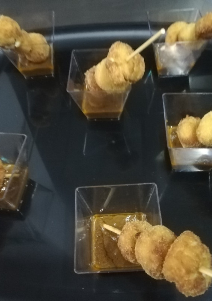 Una foto de Croquetas de puerros