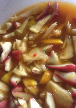 Foto resep Rujak Buah Kuah Sueegerrr.... 🤤