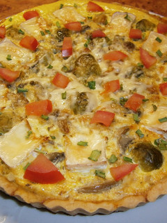 Camembert quiche recept fotója