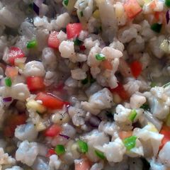A picture of Ceviche.