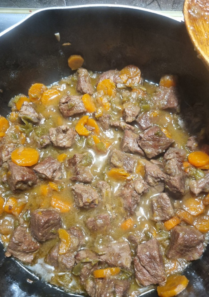 Una foto de Carne de ternera en salsa
