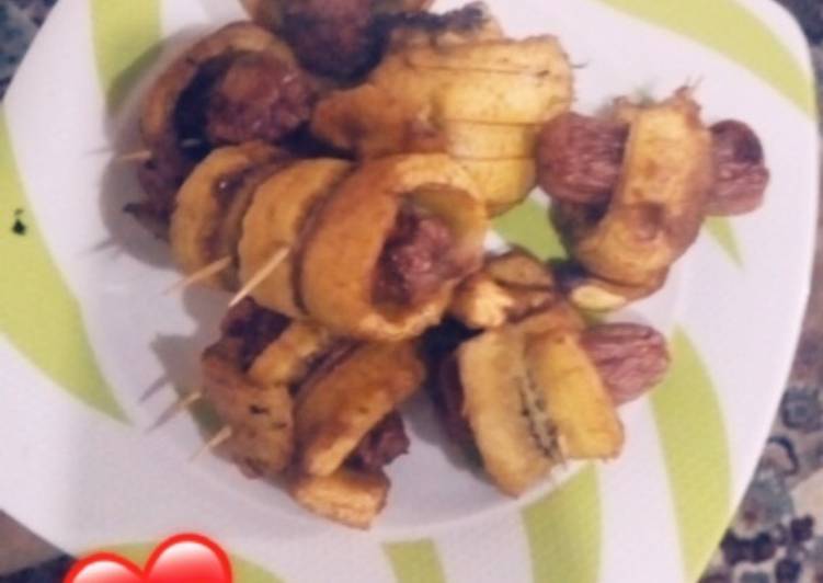 Steps to Make Awsome Plantain blankets | So Yummy Food Recipe From My Kitchen