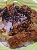 Menchi Katsu Donburi (Ground Meat Cutlet Rice Bowl)