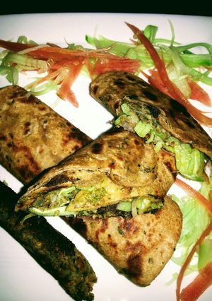 A picture of Hara Bhara Kathi Roll.