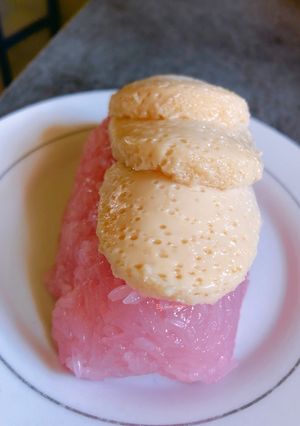 รูปของ ข้าวเหนียวมูนหน้าสังขยา