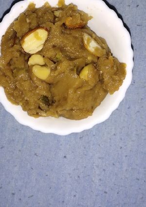 A picture of Wwf halwa.