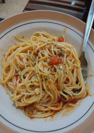 Foto resep Spaghetti enak lidah ndeso
