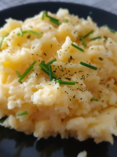 Una foto de Puré de patatas