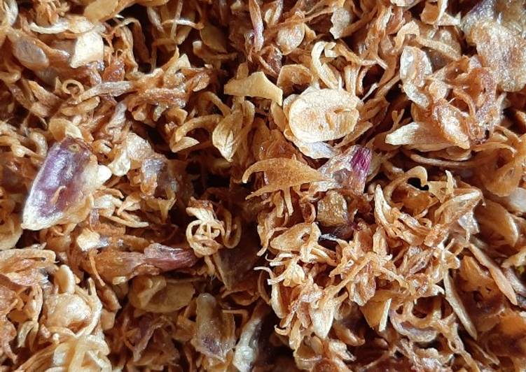 Resep Bawang Goreng Kriuk Anti Gagal