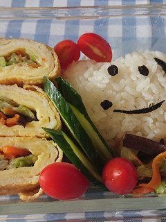 蔬菜玉子燒便當 的食譜成品照片