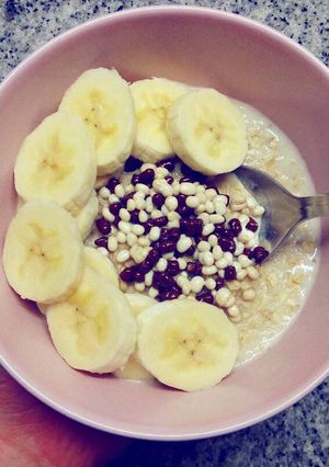 Una foto de Gachas de avena