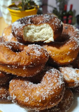 Una foto de Rosquillas sin huevo y sin manteca