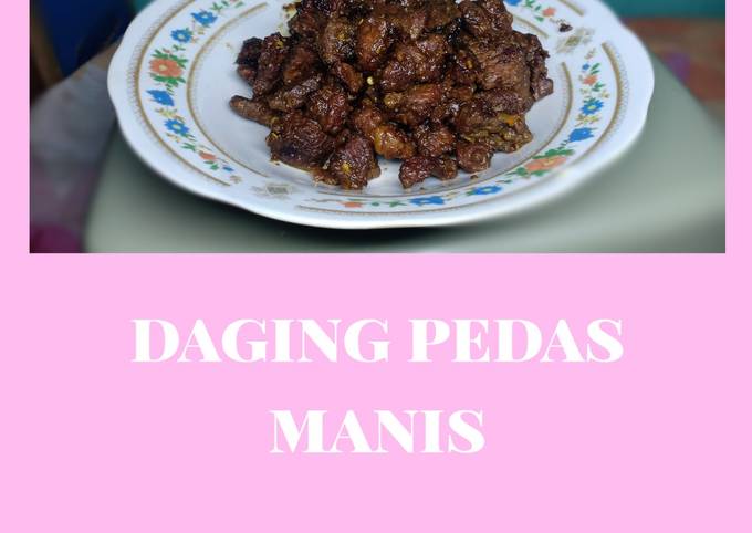 Daging sapi pedas manis