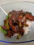Mongolian Beef Rice Bowl