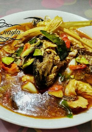 Foto resep Pindang patin + otak-otak