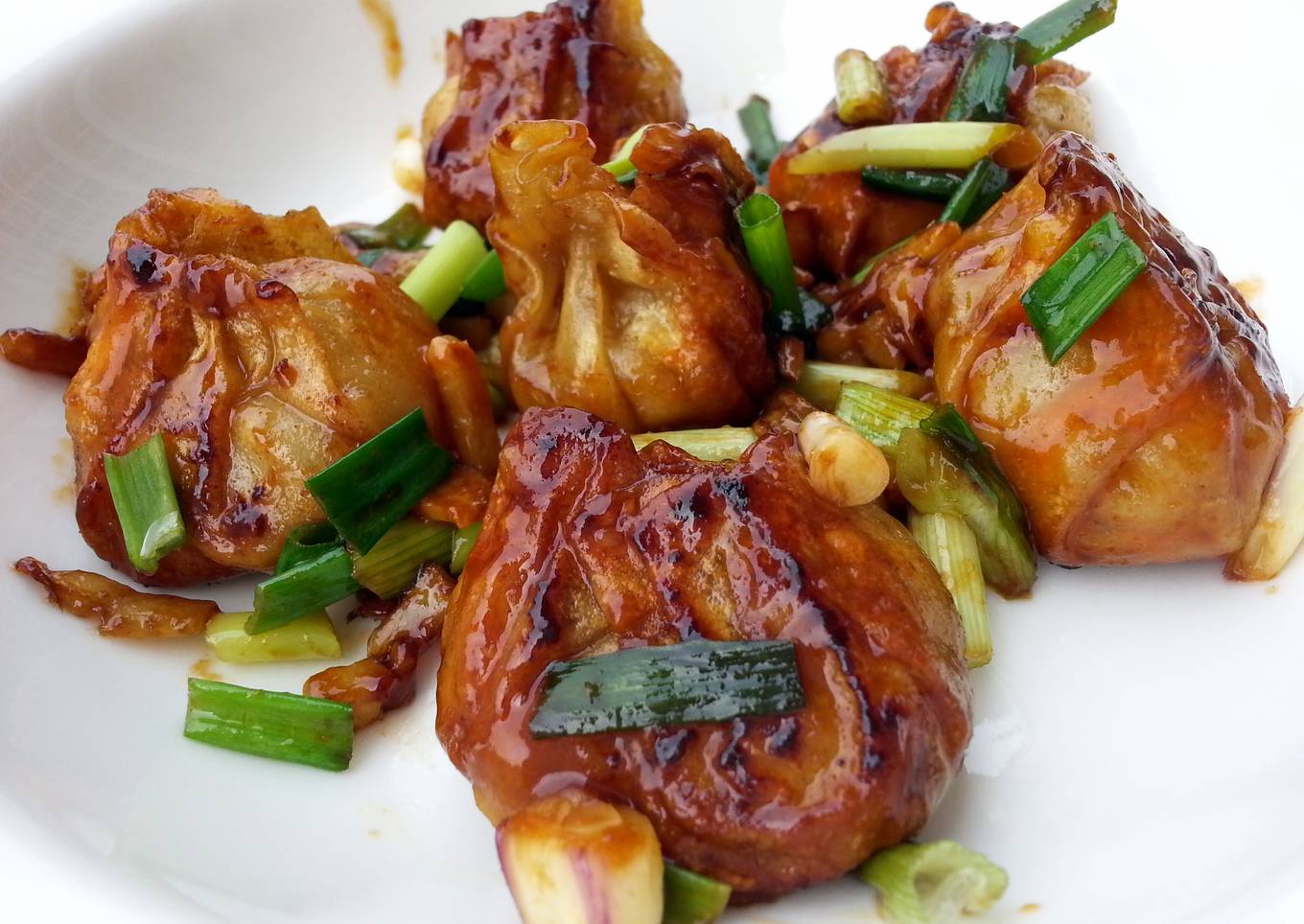 Stir Fry Dumpling Appetizer