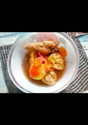 Foto resep Semur ayam kuah seger