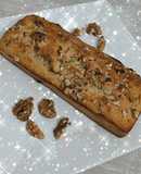 Budín de avena y banana