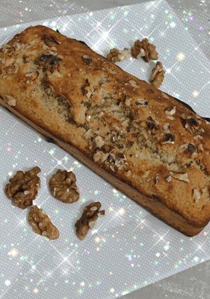 Una foto de Budín de avena y banana