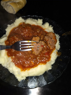 Una foto de Albóndigas con puré 🤤🤤🤤🤤