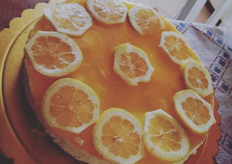 Cheese cake al limone