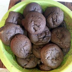 A picture of Chocolate Mint Cookies.