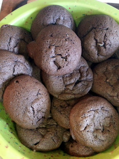 A picture of Chocolate Mint Cookies.