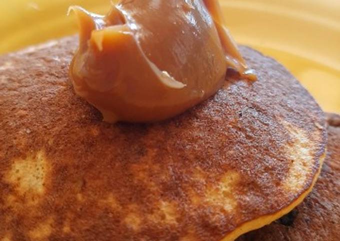 Panqueques de banana y avena